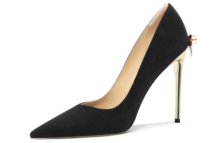 Lily Wei Galaxy Evening Breeze Fabric Slim Heel Versatile High Heels Women's