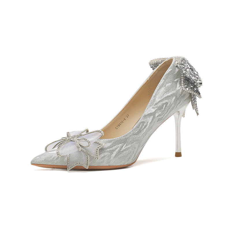 HKCP Slim Heel High Heels 8cm Women's