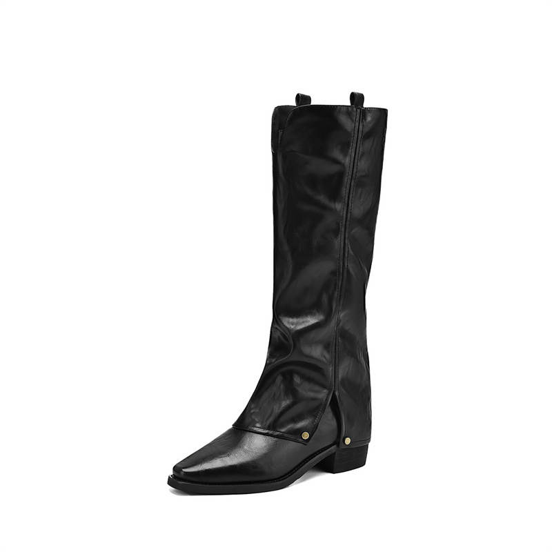 DAPHNE DAPHNE Knee High Boots Women's Black