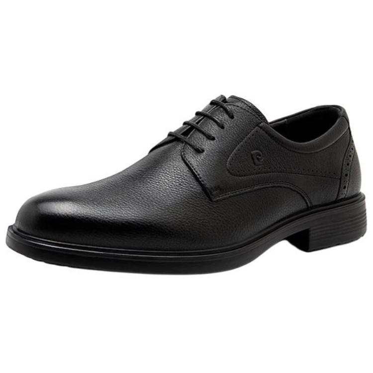 PIERRE CARDIN Cow Leather Elegance Dress Shoes Men's Black