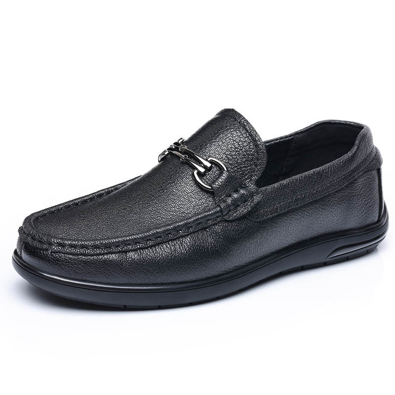 SHUPATE Gommino Loafers Men's Black