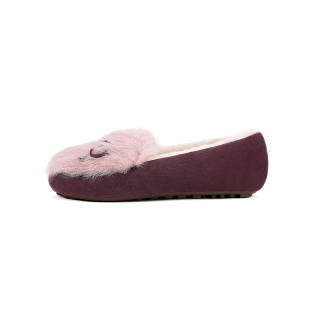 OZZEG Gommino Loafers Women's Purple/Coffee