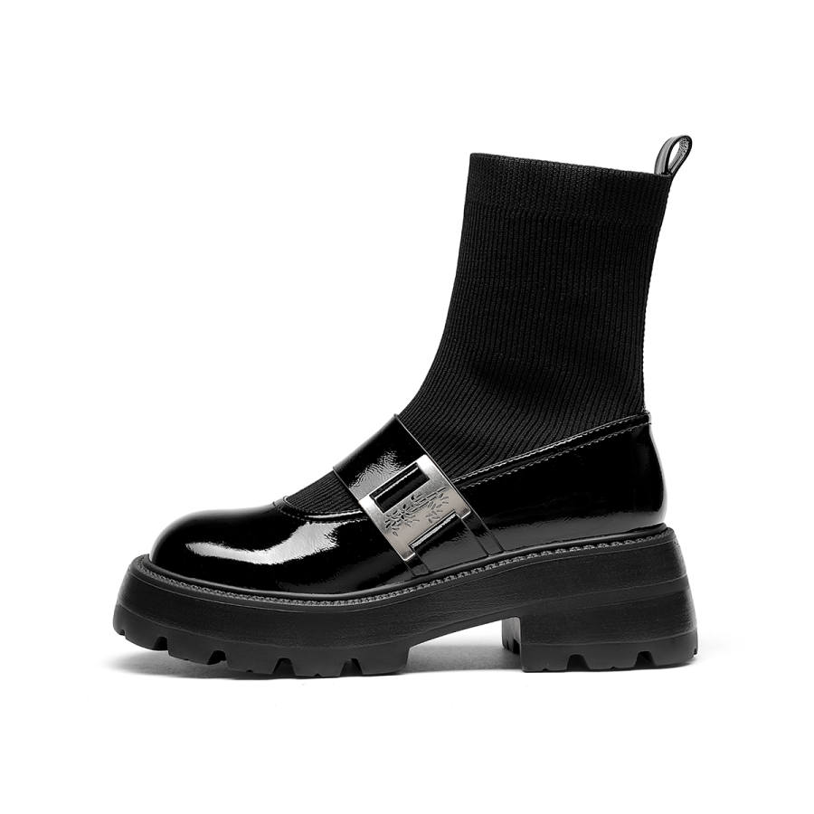 GOLDLION Ankle Boots Women's Black