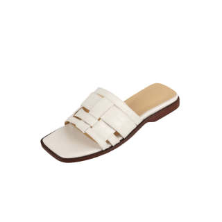 STARRO Slide Slippers Women's Brown/White/Blue