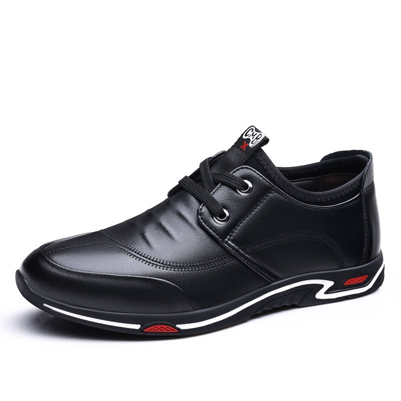PTLS PTLS Cow Split Leather Casual Leather Shoes Men's