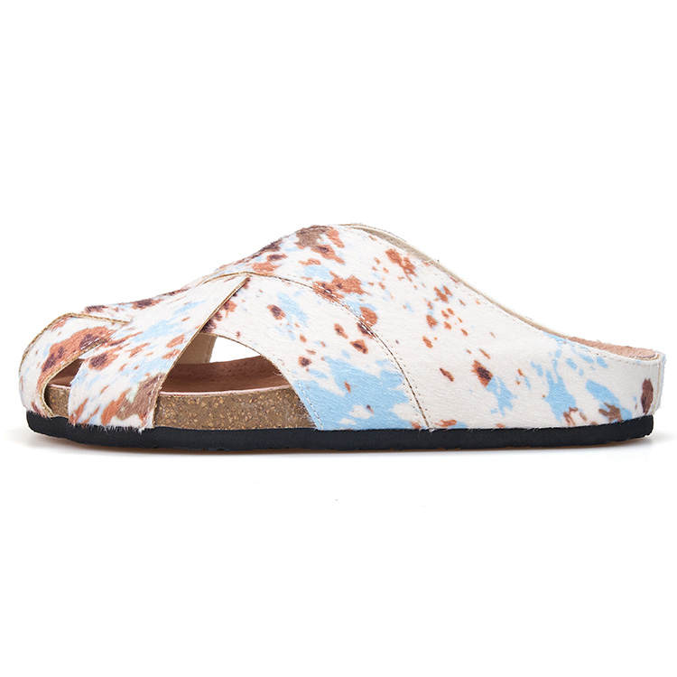 Joy&Mario Slip Resistant Closed Toe Slippers Women's