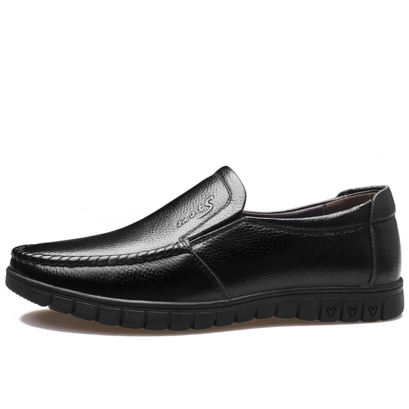 YILICHUANZHANG Cow Split Leather Casual Shoes Men's
