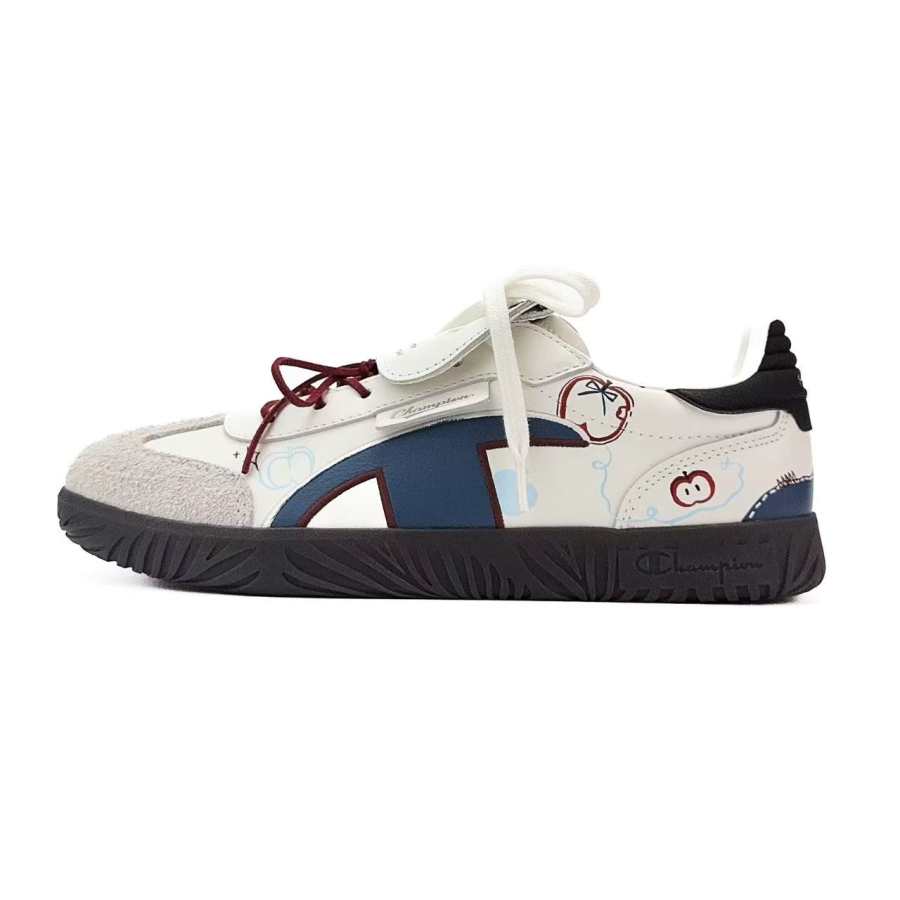 Champion Champ T Trainer German Army Trainers Unisex Low Top Blue