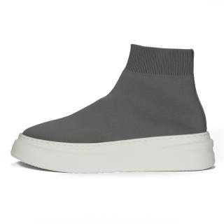 TIEKE Mesh High top Casual Shoes Men's