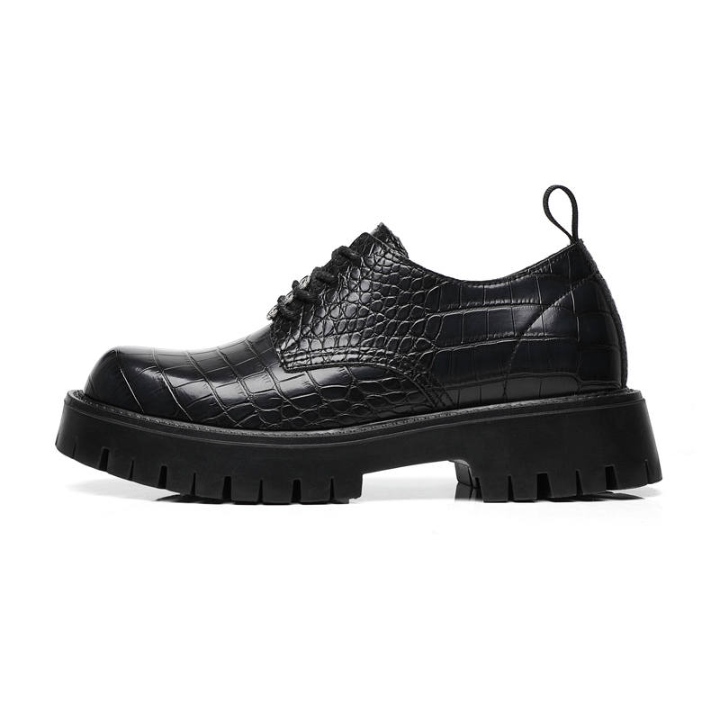KJ Men's Casual Shoes Men's Low Top Black