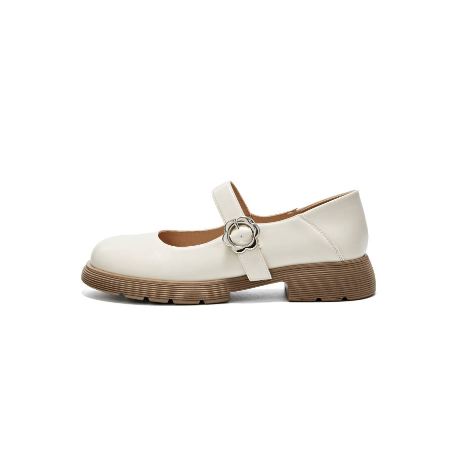 KEKAFU Block Heel Mary Jane Shoes 3.5cm Women's