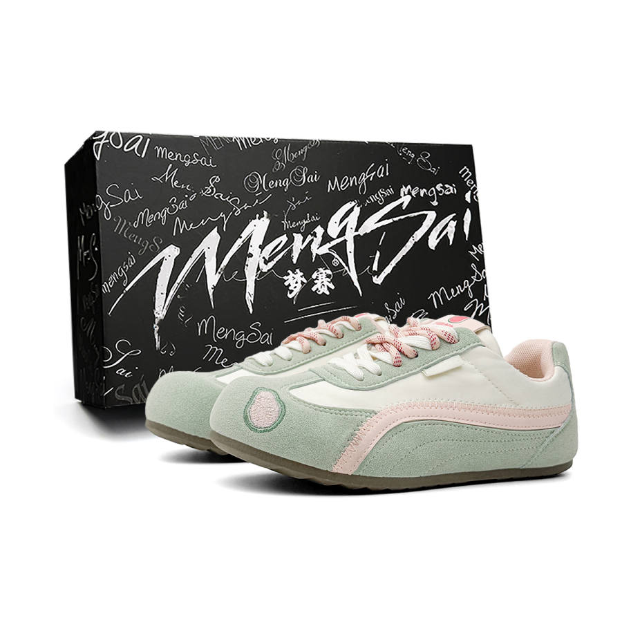 Mengsai Cushioning Abrasion Resistant Cushioning, Wear Resistant Low top Skateboard Shoes Women's Guava Pink