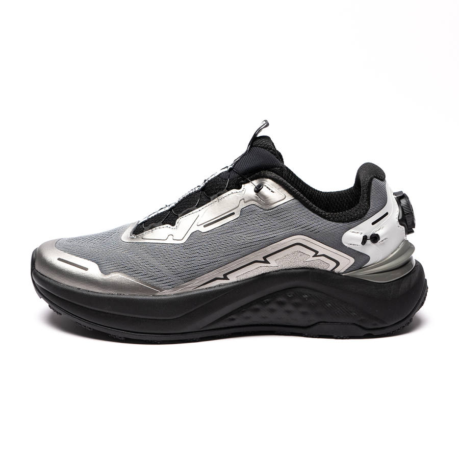 AOLUN Cushioning Abrasion Resistant Breathable Coverage Low top Mountaineering & Hiking Shoes Men's Silver
