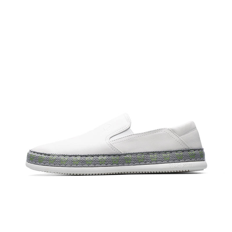PARDASAUL Artificial Leather Casual Shoes Men's White