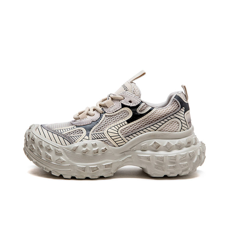 CHIBANG Height Increasing Height Increasing Low top Chunky Sneakers Women's
