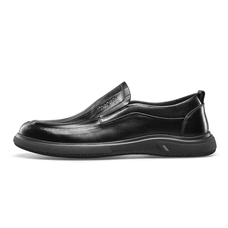 KANGNAI Cow Leather Men's Casual Shoes Men's