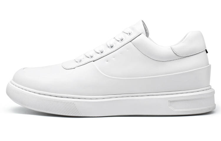 He Jinchang Low top Skateboard Shoes Men's White