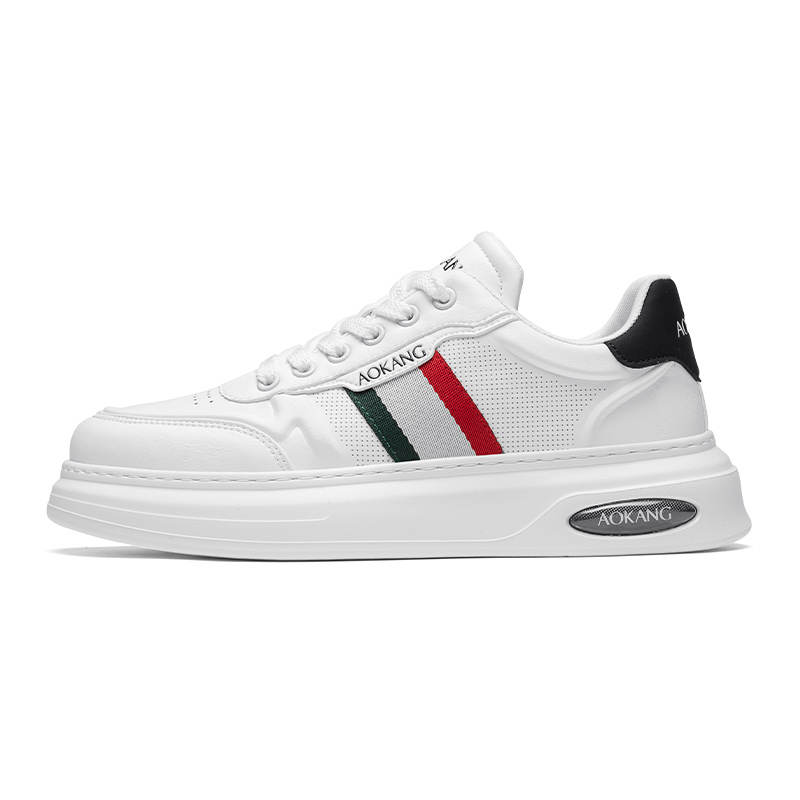 AOKANG Trendy Collection Synthetic Leather Lightweight Breathable Lightweight And Breathable Low top Skateboard Shoes