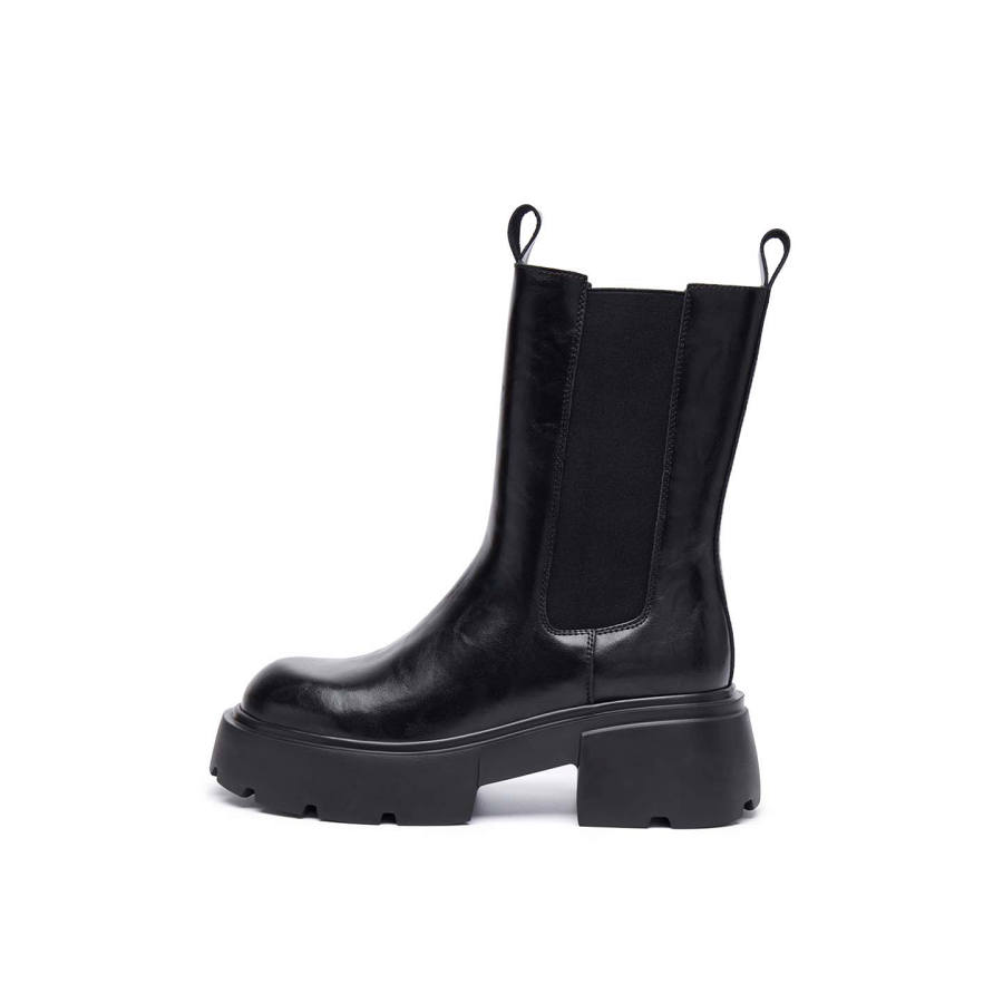 ELLE Platform Chelsea Boots Ankle Boots Women's 2025 Women's Boots