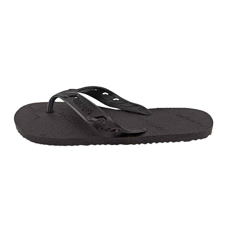 Havaianas Rubber Sole Abrasion Resistant Slip Resistant Flip Flops Unisex Black