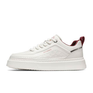 OPP Casual Shoes Men's Low Top Beige Red/White Gray