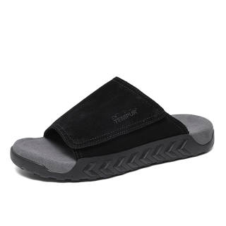 TEMPUR Slide Slippers Men's Black