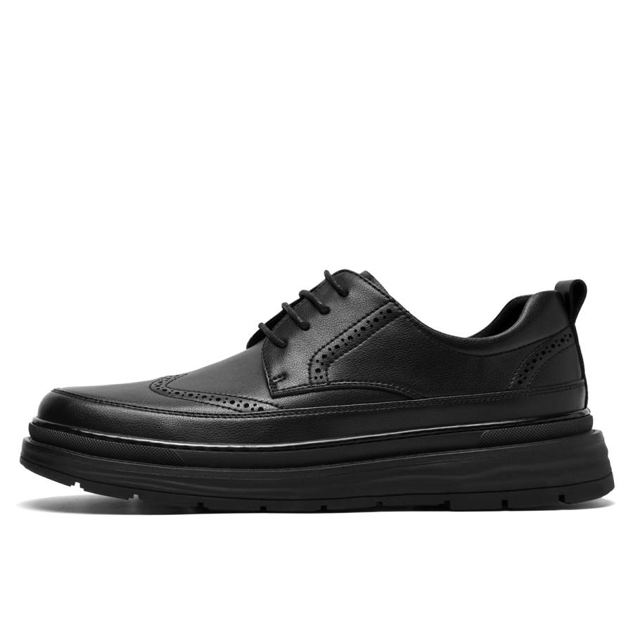 HLA HLA Cow Split Leather Casual Shoes Men's