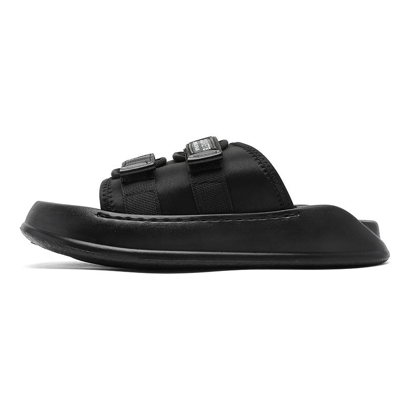 CHILANG CHILANG Slide Slippers Men's Black/White