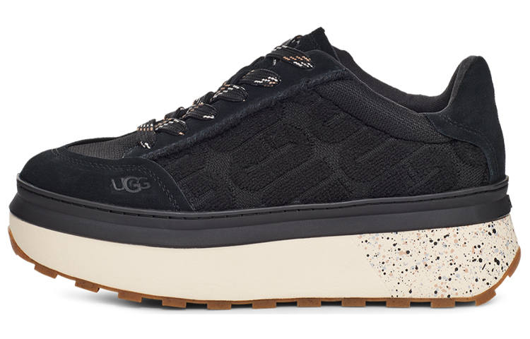 UGG UGG Marin Lace Logo Sneaker 'Black' Women's