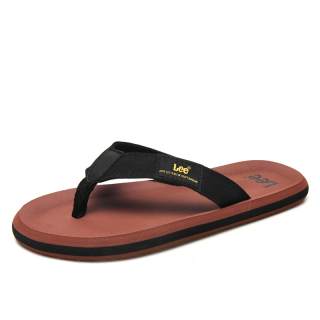Lee Rubber Sole Stitching Quick Dry Odor Resistant Abrasion Resistant Slip Resistant Flip Flops Men's