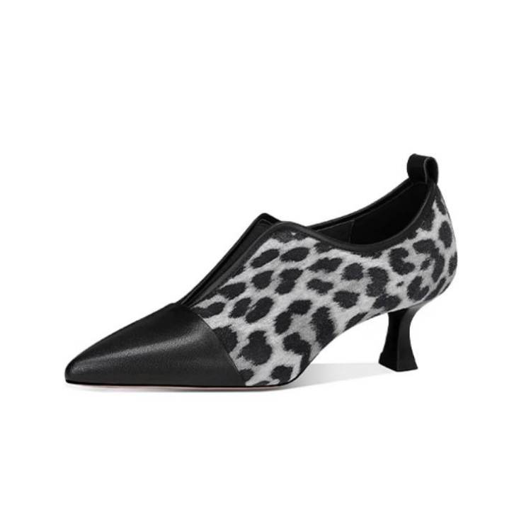 JESSICA SOPHIA Sheepskin Casual Shoes 4.5cm Women's