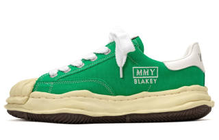MIHARA YASUHIRO Blakey Canvas Low top Low top Stylish Skateboarding Shoes Unisex Green