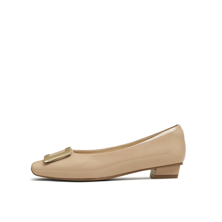PT'SON Patent Leather Women's Casual Shoes 2cm Women's