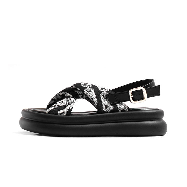 LAOMIAO One Strap Sandals 4.5cm Women's