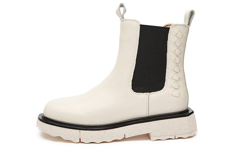 Joy&Mario Chelsea Boots Women's Beige