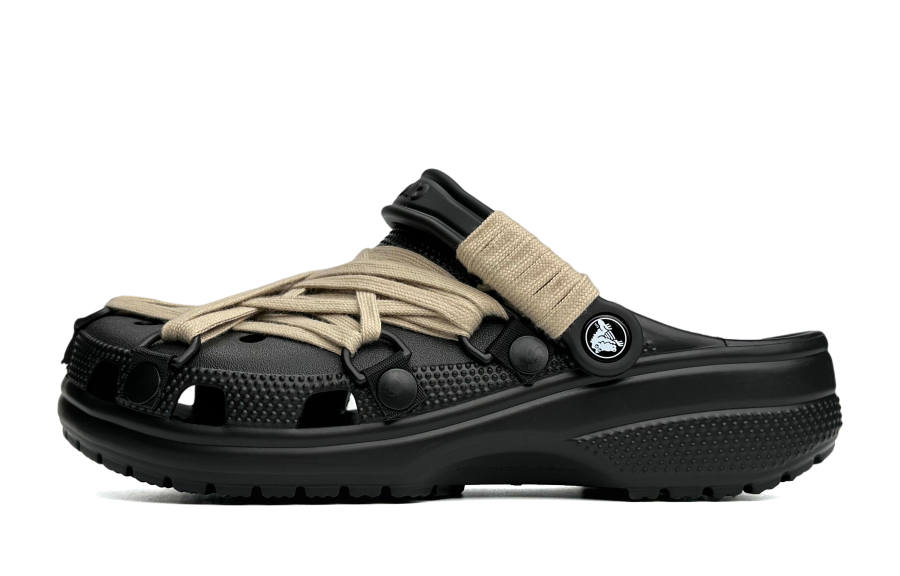 Crocs Crocs Classic Clog Clogs Unisex Black Yellow