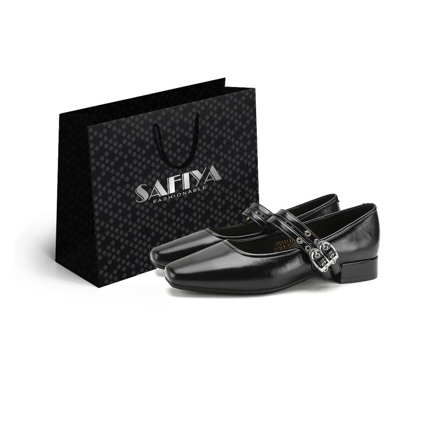 Safiya Chunky Heel Mary Jane Shoes Women's