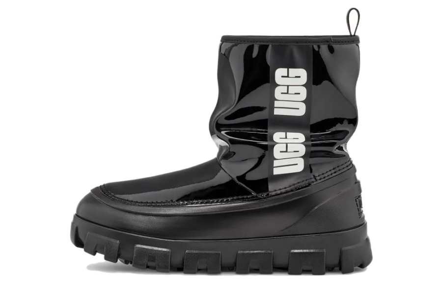 UGG UGG Classic Brellah Mini Boot Black Women's