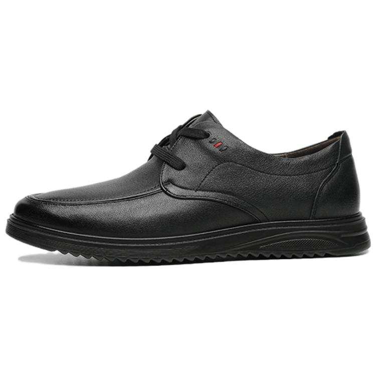 Spider King Cow Leather Casual Leather Shoes Men's Black