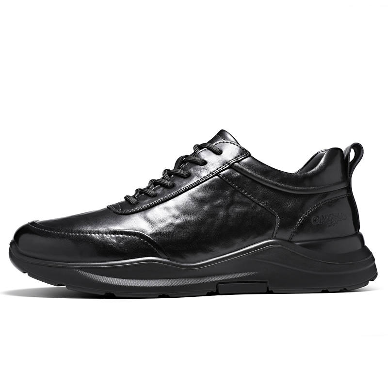 CARTELO Slip Resistant Low top Casual Shoes Men's Black