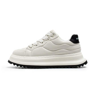 JANECO Synthetic Leather Slip Resistant Abrasion Resistant Slip Resistant Abrasion Resistant Low top Casual Shoes Men's