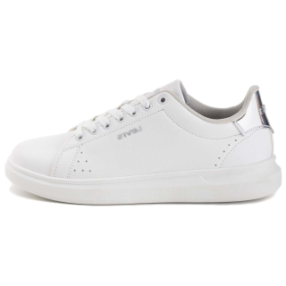 Levis Ellis 2.0 Slip Resistant Low top Skateboard Shoes Women's White Silver