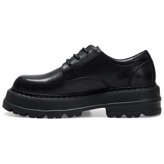 HERBEL Cow Leather Casual Shoes Men's Black