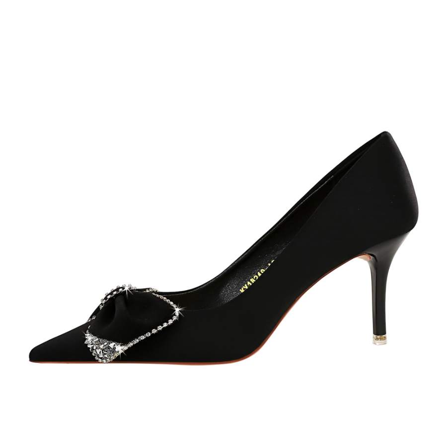 QITUMAUL Slim Heel High Heels Women's