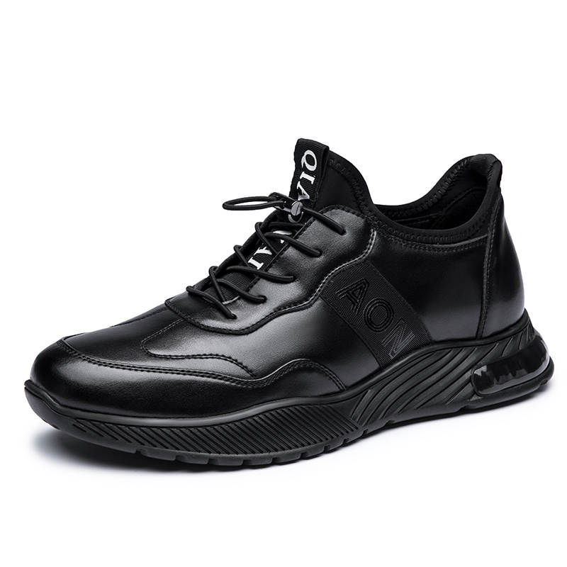 QIAONAI Low top Casual Shoes Men's Black