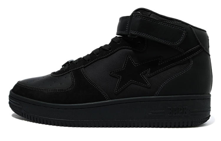 A BATHING APE BAPE A BATHING APE Bape Sta Mid Black