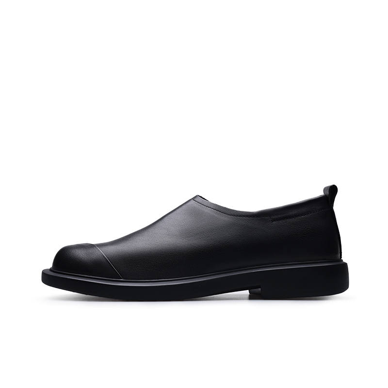 PARDASAUL Cow Leather Casual Shoes Men's Black