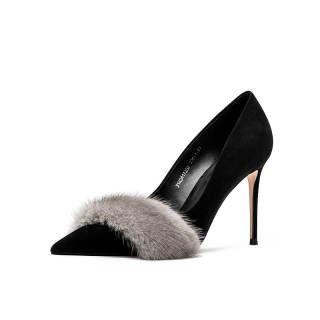 JOOC High Heels Women's Premium Gray