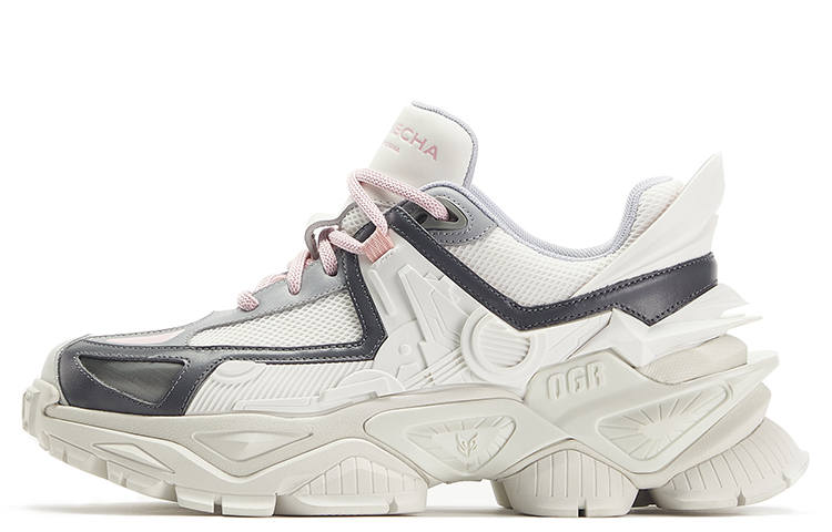 OGR Wanderers Collection Low top Chunky Sneakers Women's Dopamine Dressing Pink