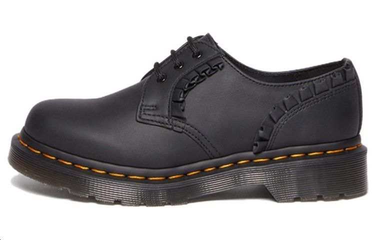 Dr.Martens Dr. Martens 1461 Frill Nappa Leather Oxford Shoes 'Black' Women's